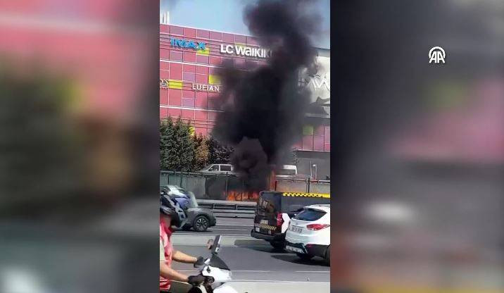 D-100'ün ortasında alev alev yandı! Trafik felç oldu - Resim: 21